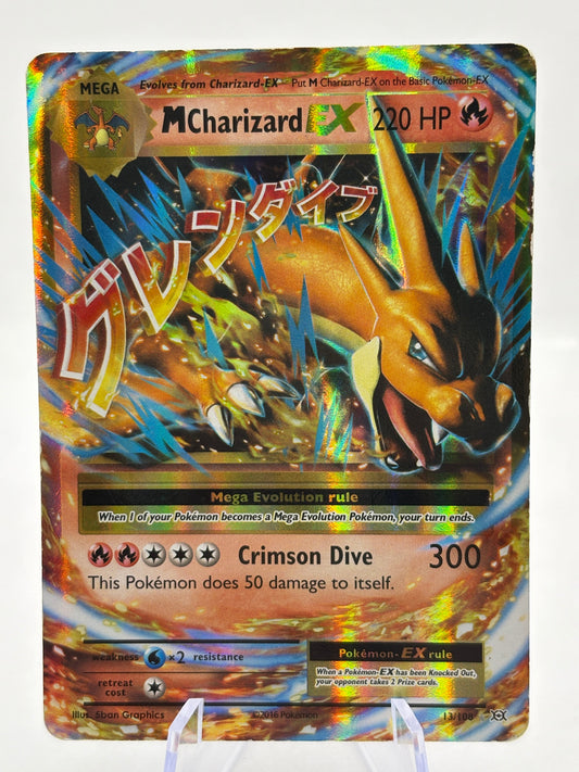 Pokemon TCG XY Evolutions - Mega Charizard EX 13/108 LP *whitening FRENLY BRICKS - Open 7 Days