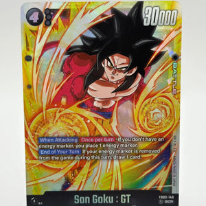 Dragon Ball Super Fusion World - Son Goku : GT FB03-140 SCR Secret FRENLY BRICKS - Open 7 Days