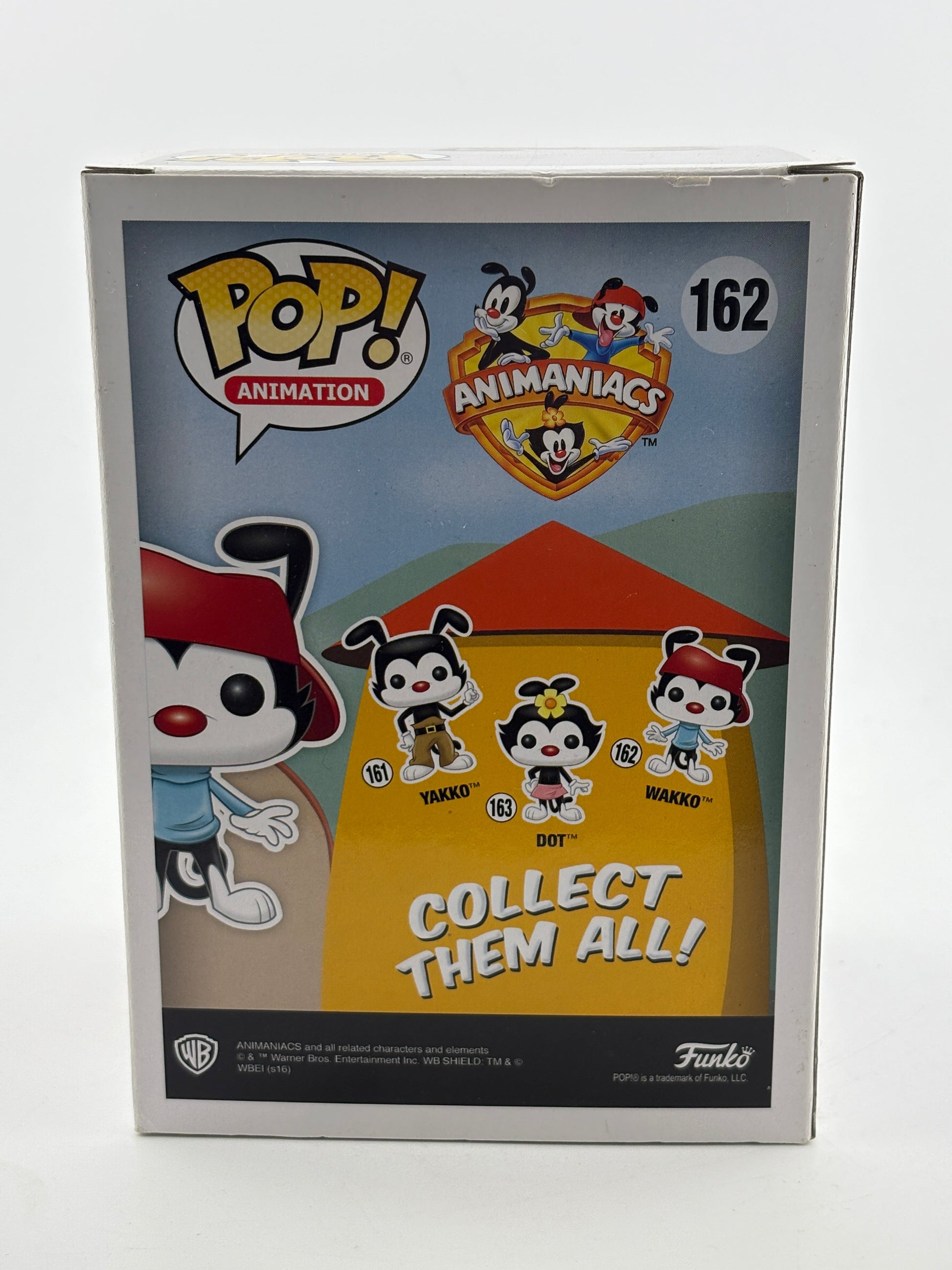 Funko POP! Animation Animaniacs #162 Wakko Vinyl Figure FRENLY BRICKS - Open 7 Days