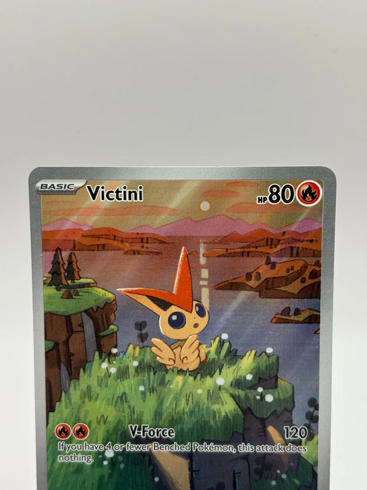 Pokemon TCG - Victini Illustration Rare SVP208 Black Star Promo FRENLY BRICKS - Open 7 Days