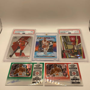 NBA Auto & Graded Atlanta Hawks Sports card lot,bundle DeAndre Hunter + more (lot#65) FRENLY BRICKS - Open 7 Days