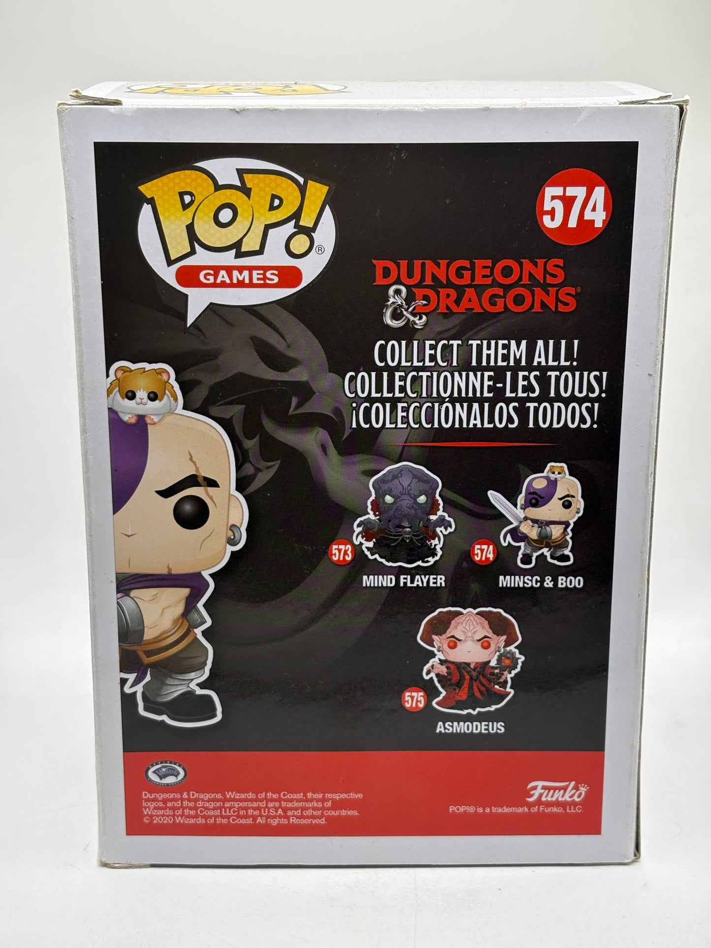 Funko POP! Games Dungeons & Dragons #574 Minsc & Boo Vinyl Figure *Box Damage* FRENLY BRICKS - Open 7 Days