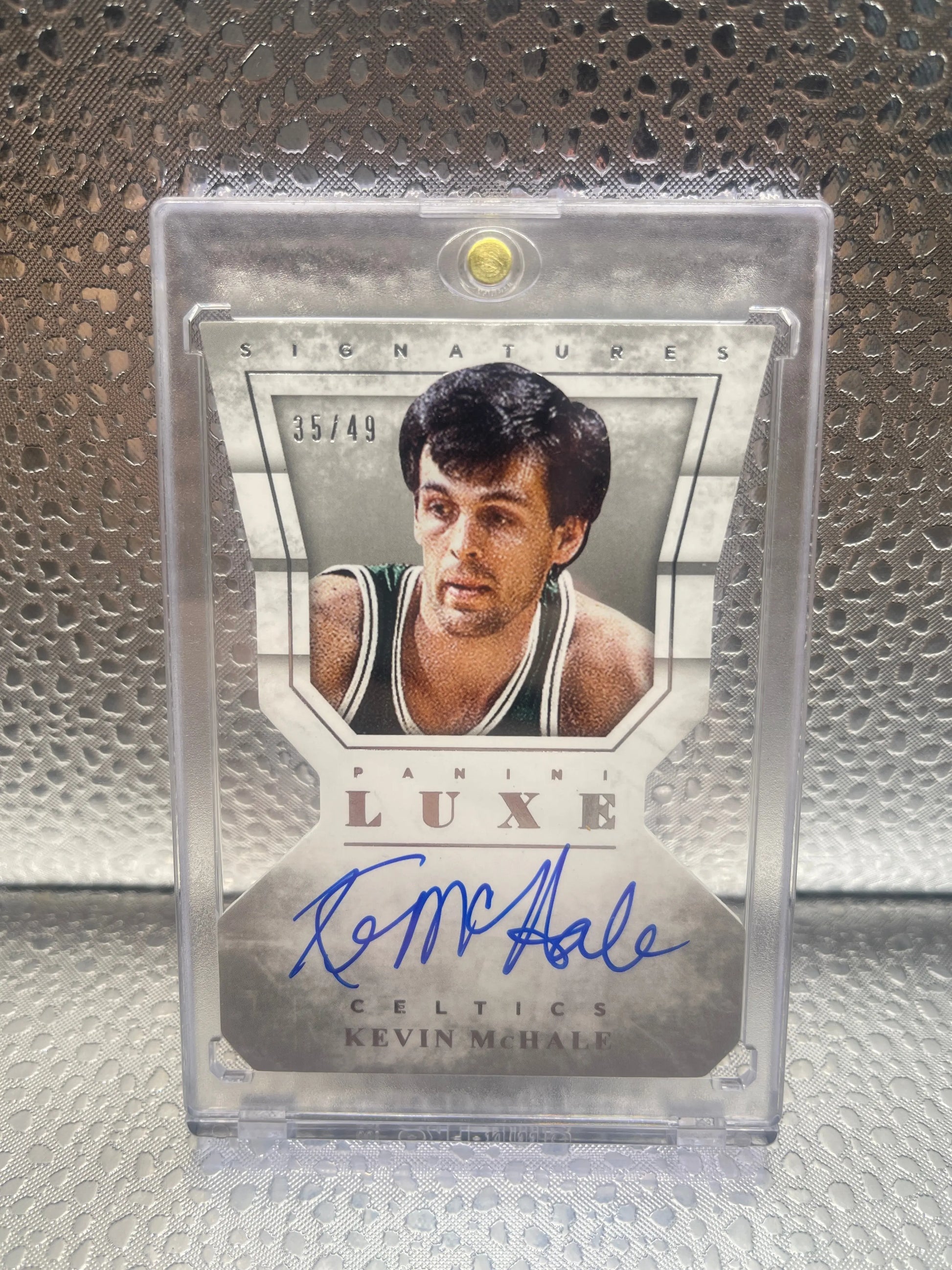 2015-16 Panini Luxe Die-Cut Auto /49 Kevin McHale #DC-KMH Auto HOF NM FRENLY BRICKS - Open 7 Days