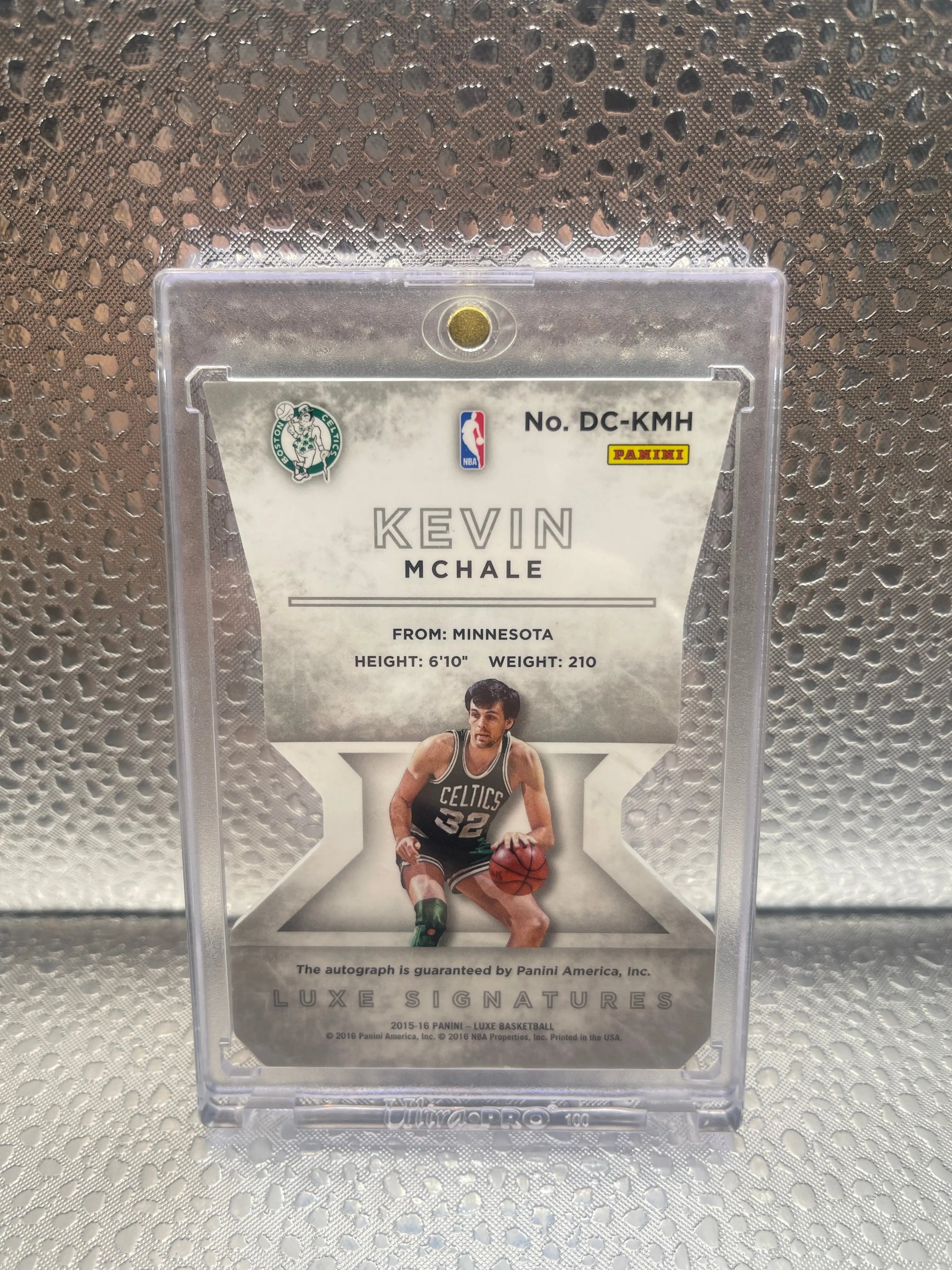 2015-16 Panini Luxe Die-Cut Auto /49 Kevin McHale #DC-KMH Auto HOF NM FRENLY BRICKS - Open 7 Days