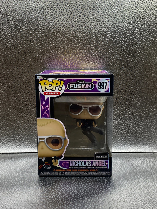 Funko POP! Games Funko Fusion #997 Nicholas Angel FRENLY BRICKS - Open 7 Days