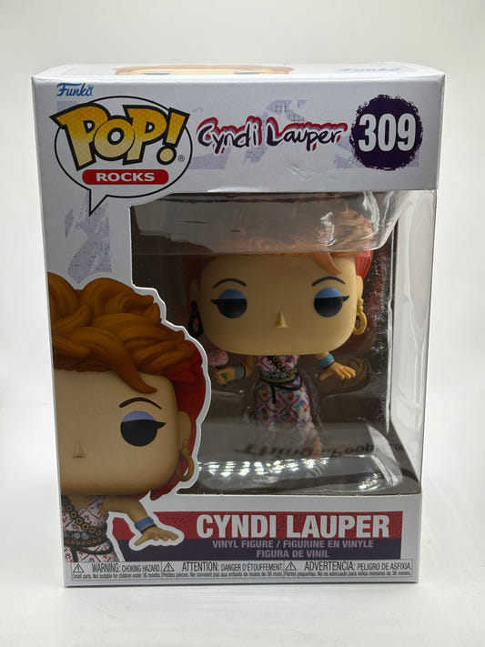 Funko POP! Rocks Cyndi Lauper #309 Cyndi Lauper Vinyl Figure FRENLY BRICKS - Open 7 Days