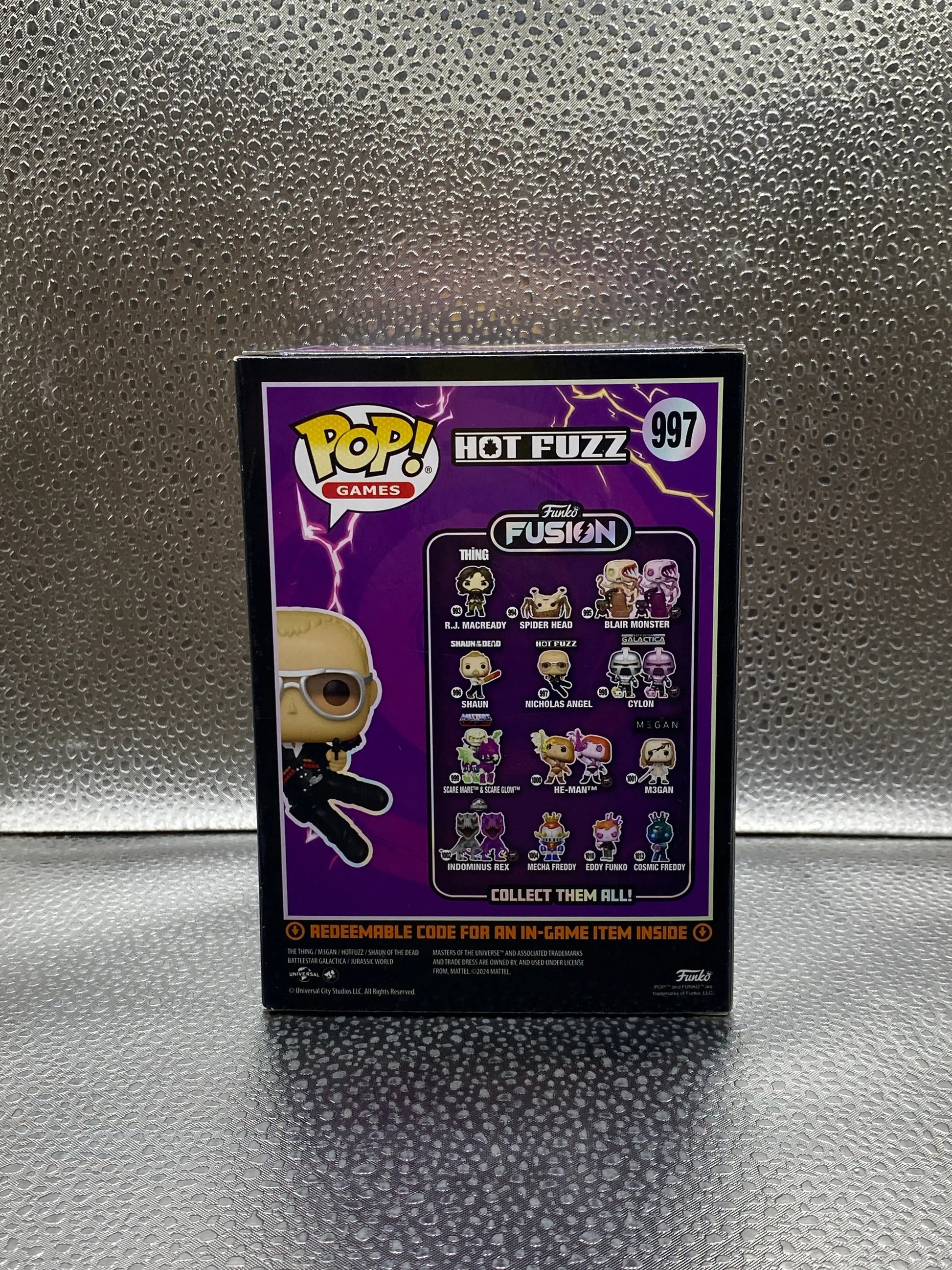 Funko POP! Games Funko Fusion #997 Nicholas Angel FRENLY BRICKS - Open 7 Days