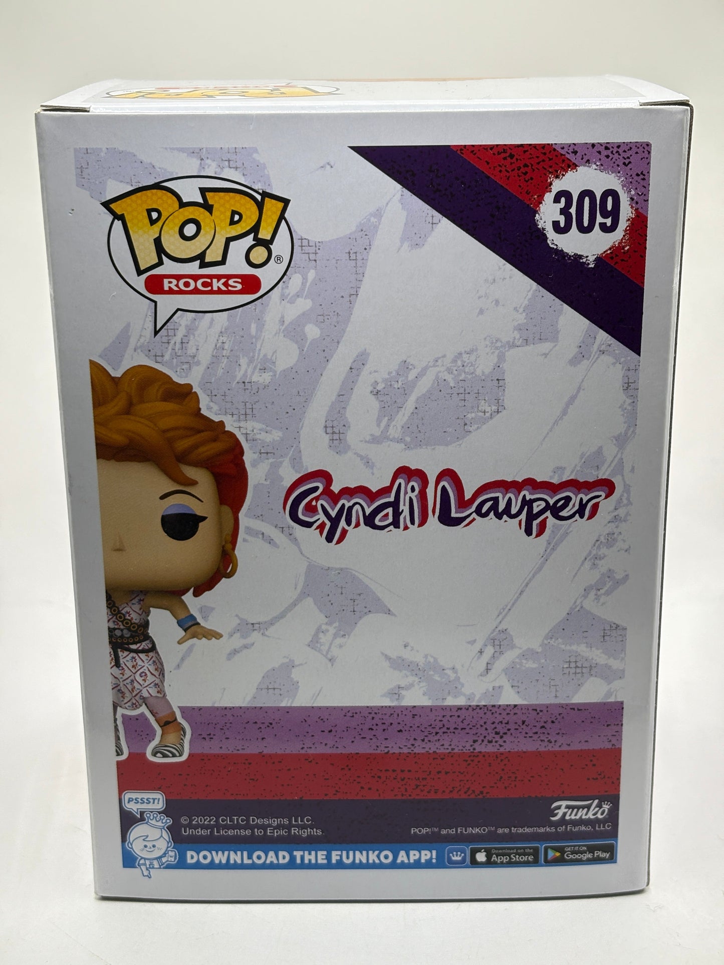 Funko POP! Rocks Cyndi Lauper #309 Cyndi Lauper Vinyl Figure FRENLY BRICKS - Open 7 Days