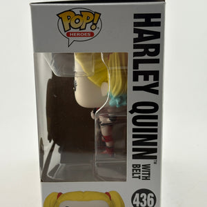 Funko POP! Heroes DC Super Heroes #436 Harley Quinn with Belt Special Edition FRENLY BRICKS - Open 7 Days