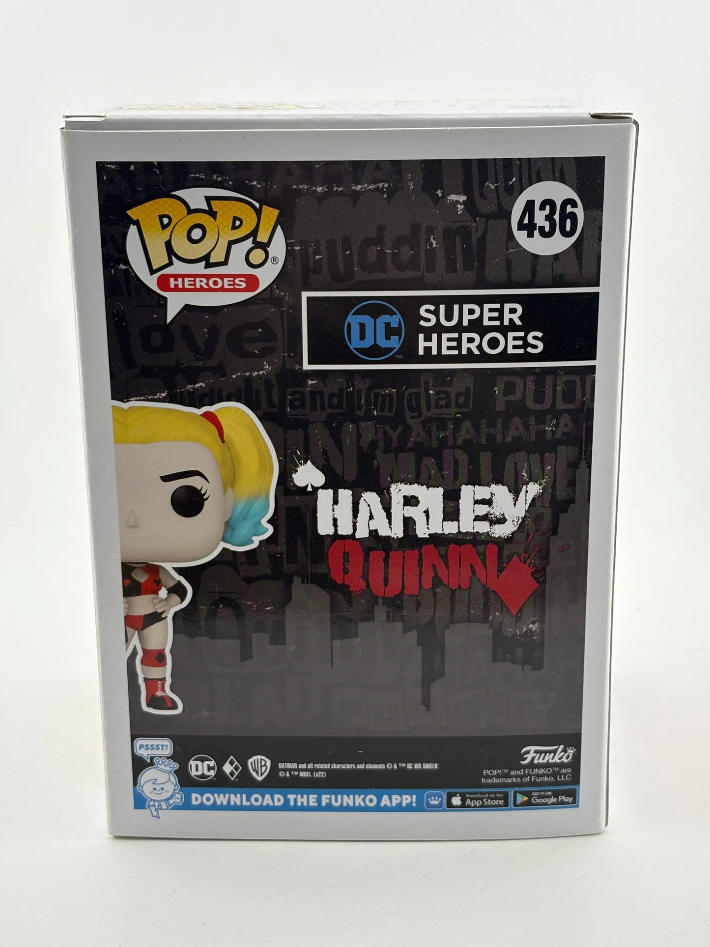 Funko POP! Heroes DC Super Heroes #436 Harley Quinn with Belt Special Edition FRENLY BRICKS - Open 7 Days