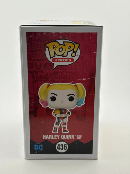 Funko POP! Heroes DC Super Heroes #436 Harley Quinn with Belt Special Edition FRENLY BRICKS - Open 7 Days