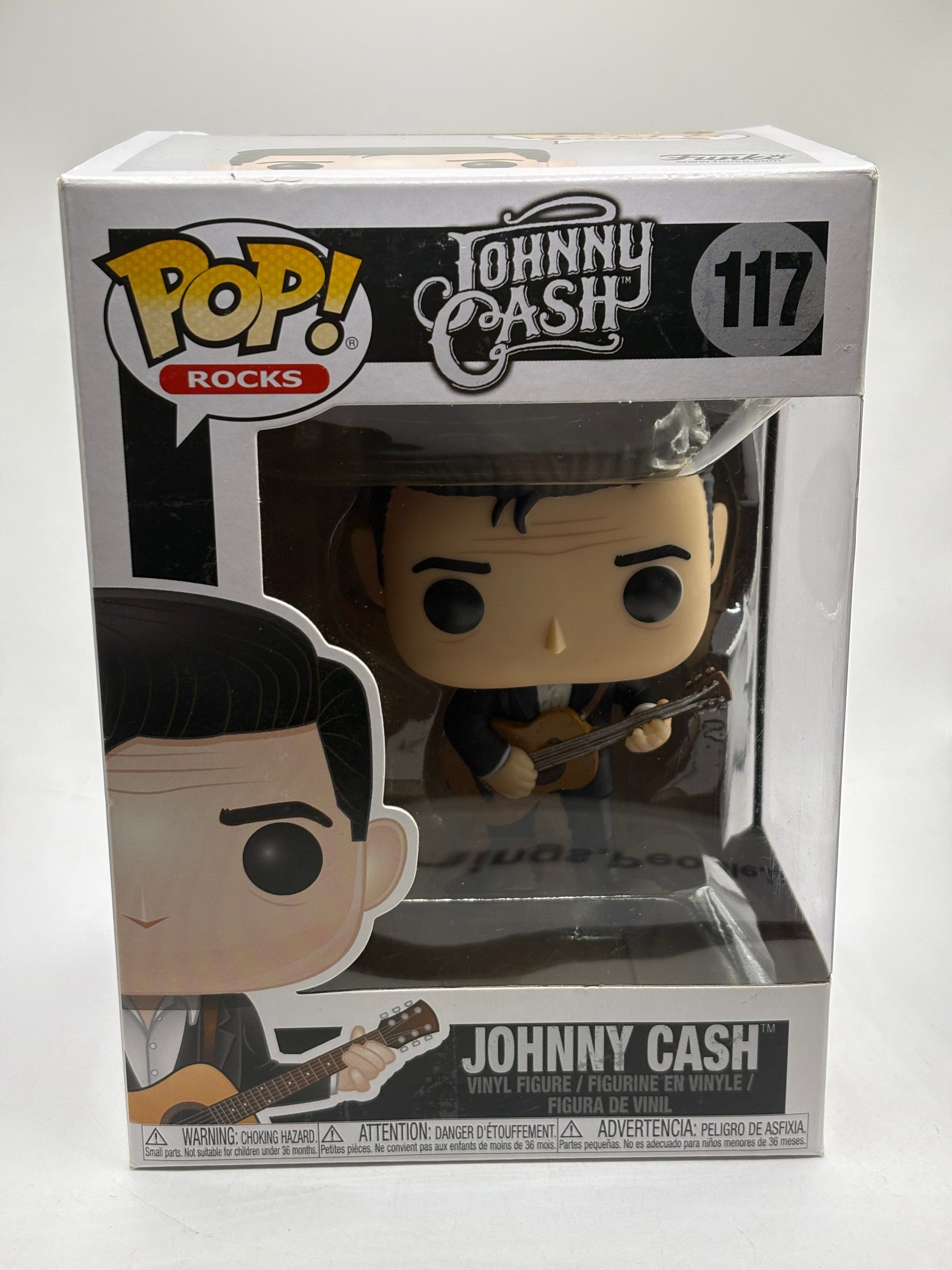 Funko POP! Rocks Johnny Cash #117 Johnny Cash Vinyl Figure image 1