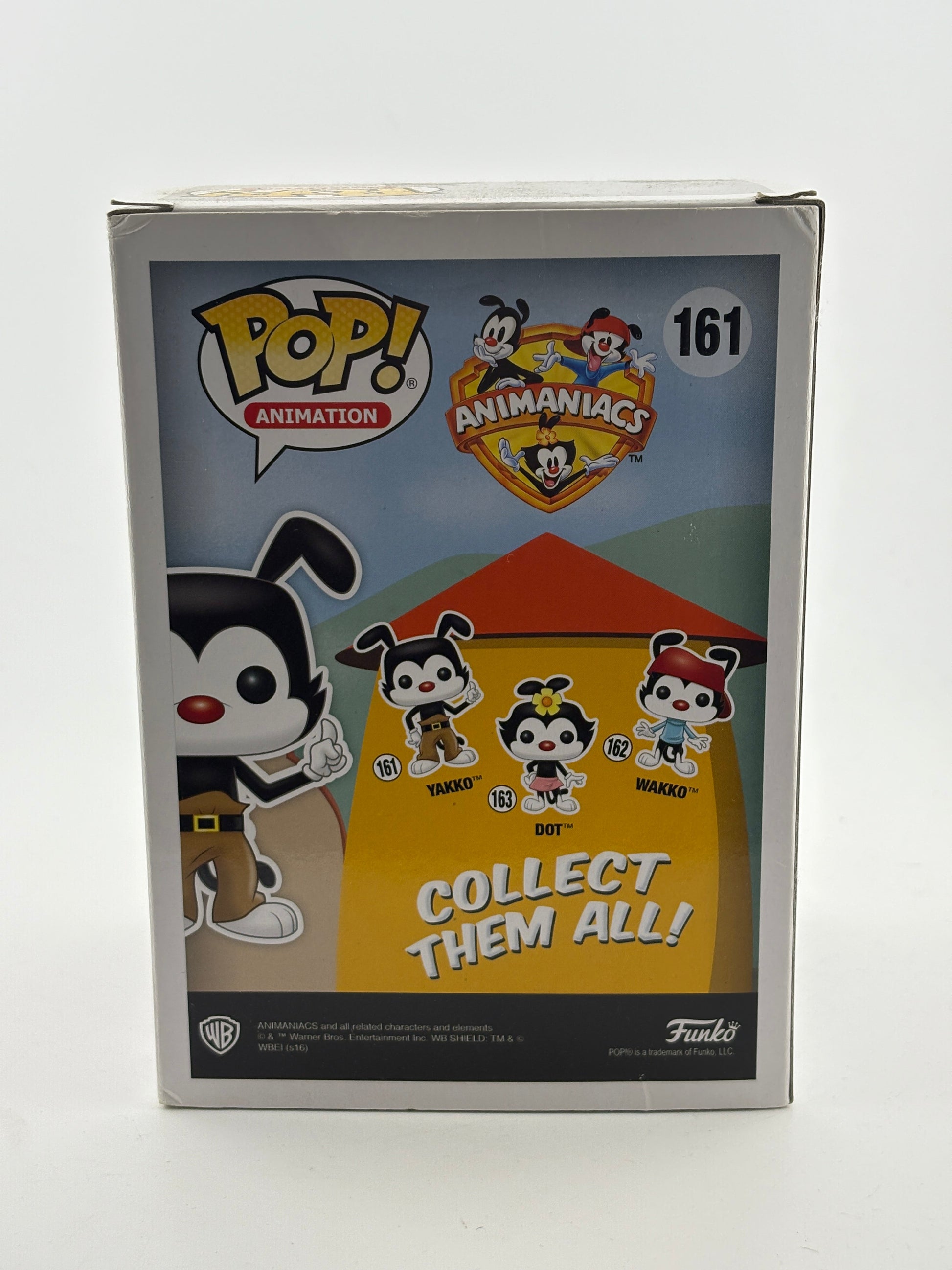 Funko POP! Animation Animaniacs #161 Yakko Vinyl Figure FRENLY BRICKS - Open 7 Days