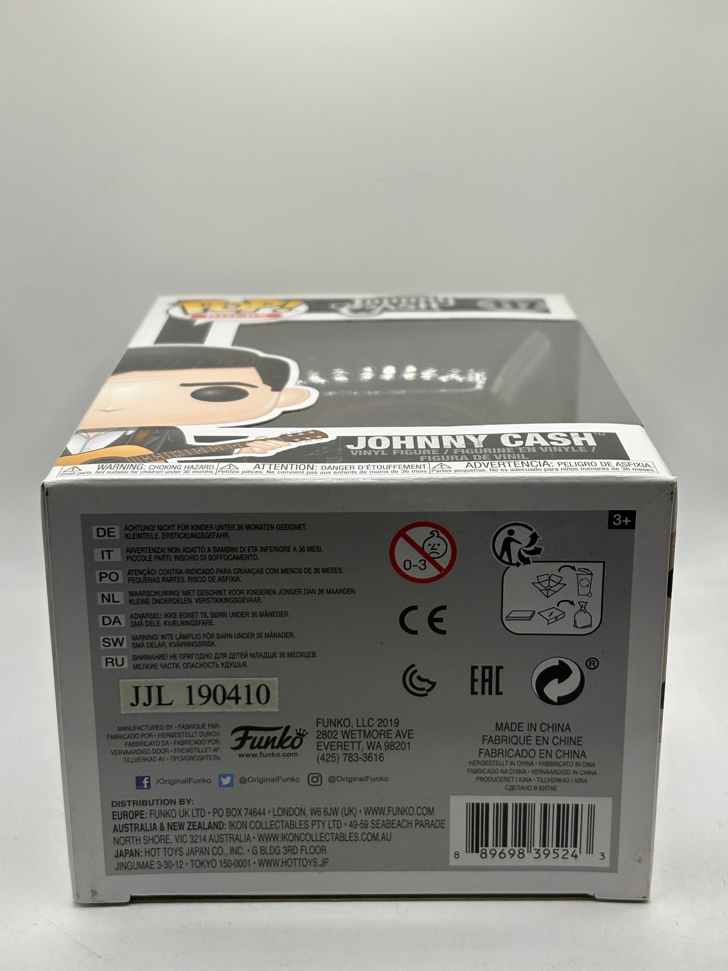 Funko POP! Rocks Johnny Cash #117 Johnny Cash Vinyl Figure FRENLY BRICKS - Open 7 Days