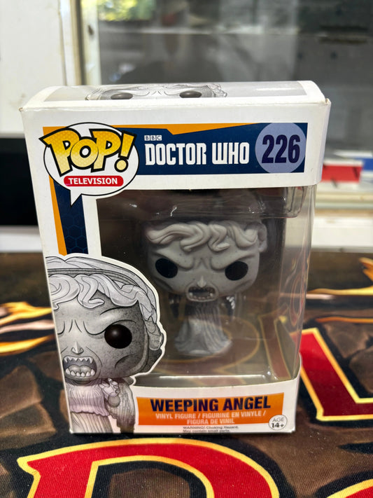 Funko Pop! Television Vinyl BBC Doctor Who Weeping Angel #226 BOX WEAR FRENLY BRICKS - Open 7 Days