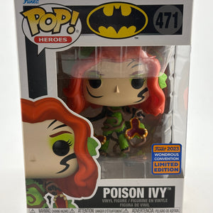 Funko POP! Heroes Batman #471 Poison Ivy 2023 Wondrous Convention Limited FRENLY BRICKS - Open 7 Days