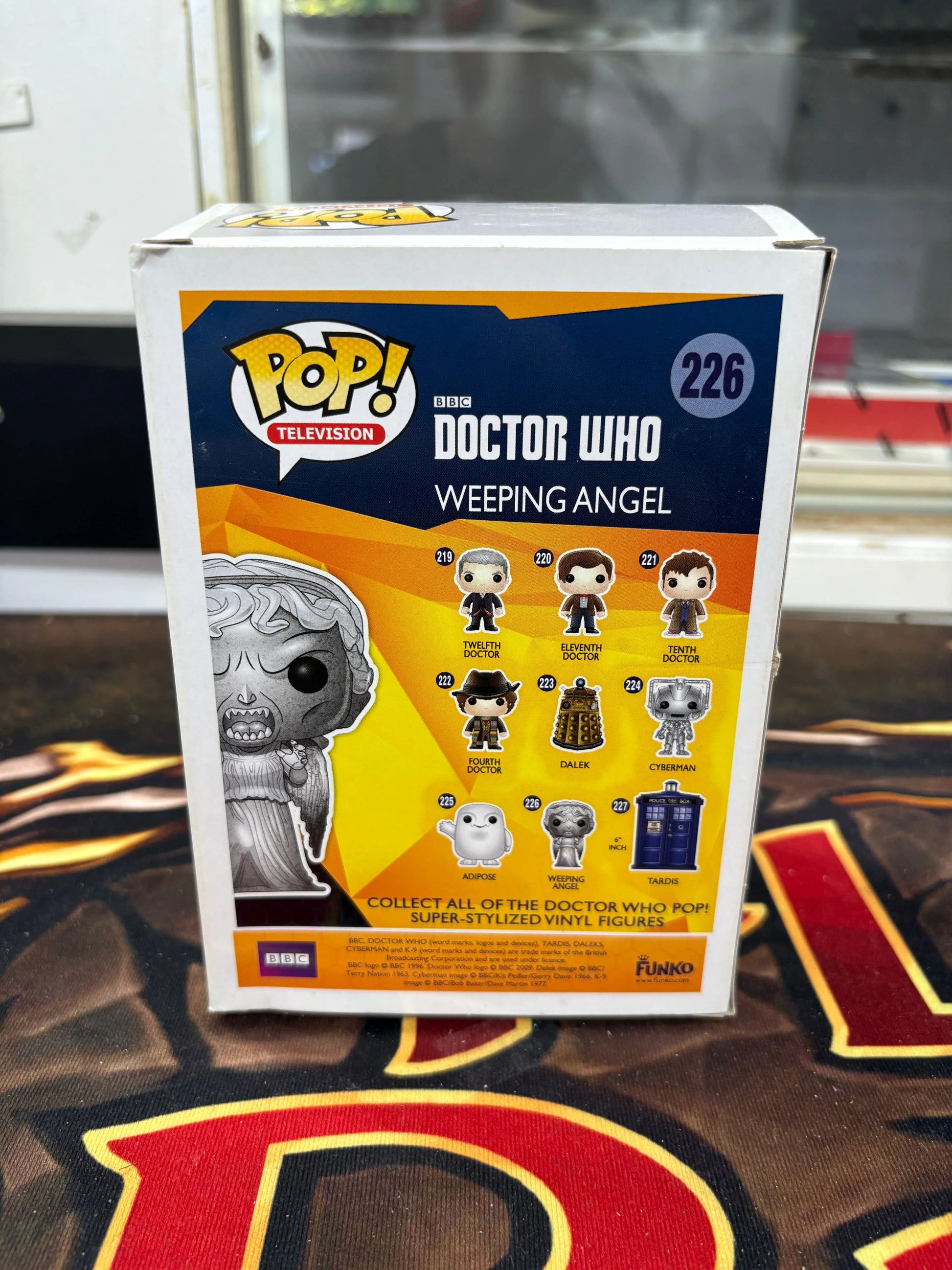 Funko Pop! Television Vinyl BBC Doctor Who Weeping Angel #226 BOX WEAR FRENLY BRICKS - Open 7 Days