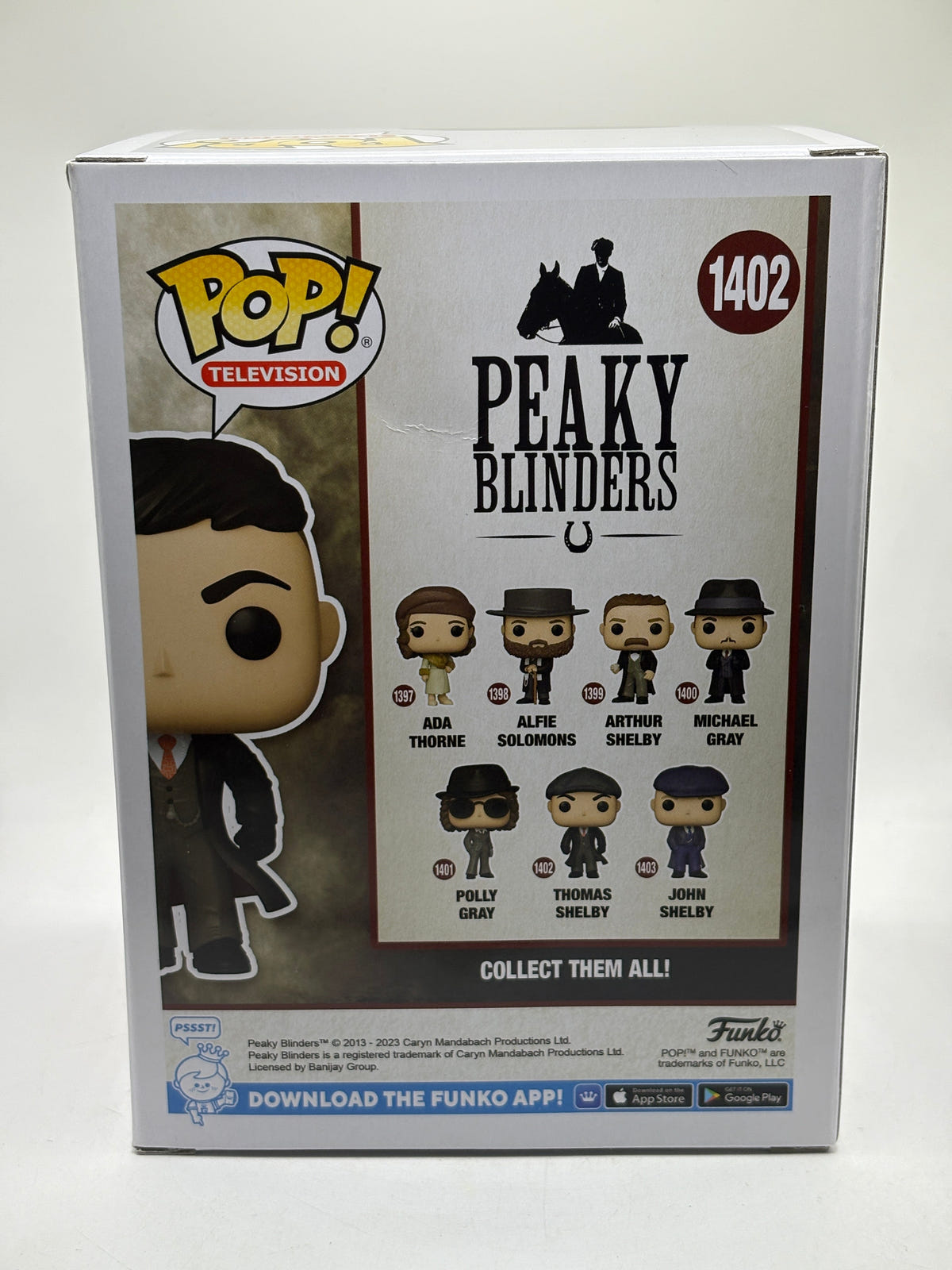 Funko POP! Television Peaky Blinders #1402 Thomas Shelby Limited Chase, photo 3 image 3