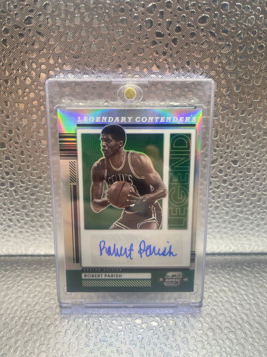 2021 Contenders Optic Legendary Contenders Robert Parish Silver Auto /149 #BA-Z FRENLY BRICKS - Open 7 Days