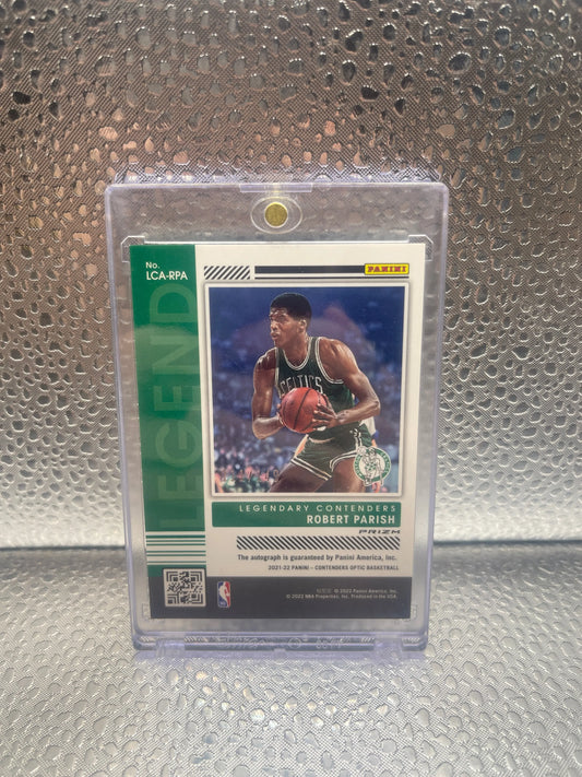 2021 Contenders Optic Legendary Contenders Robert Parish Silver Auto /149 #BA-Z FRENLY BRICKS - Open 7 Days