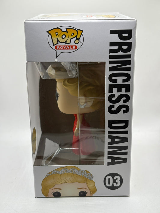 Funko POP! Royals The Royal Family #03 Princess Diana Limited Chase Edition FRENLY BRICKS - Open 7 Days