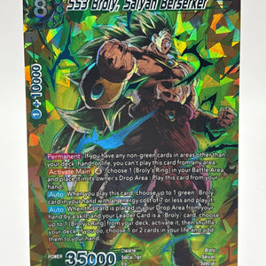 Dragon Ball Super Card Game - SS3 Broly, Saiyan Berserker BT7-127 ISR (2) FRENLY BRICKS - Open 7 Days