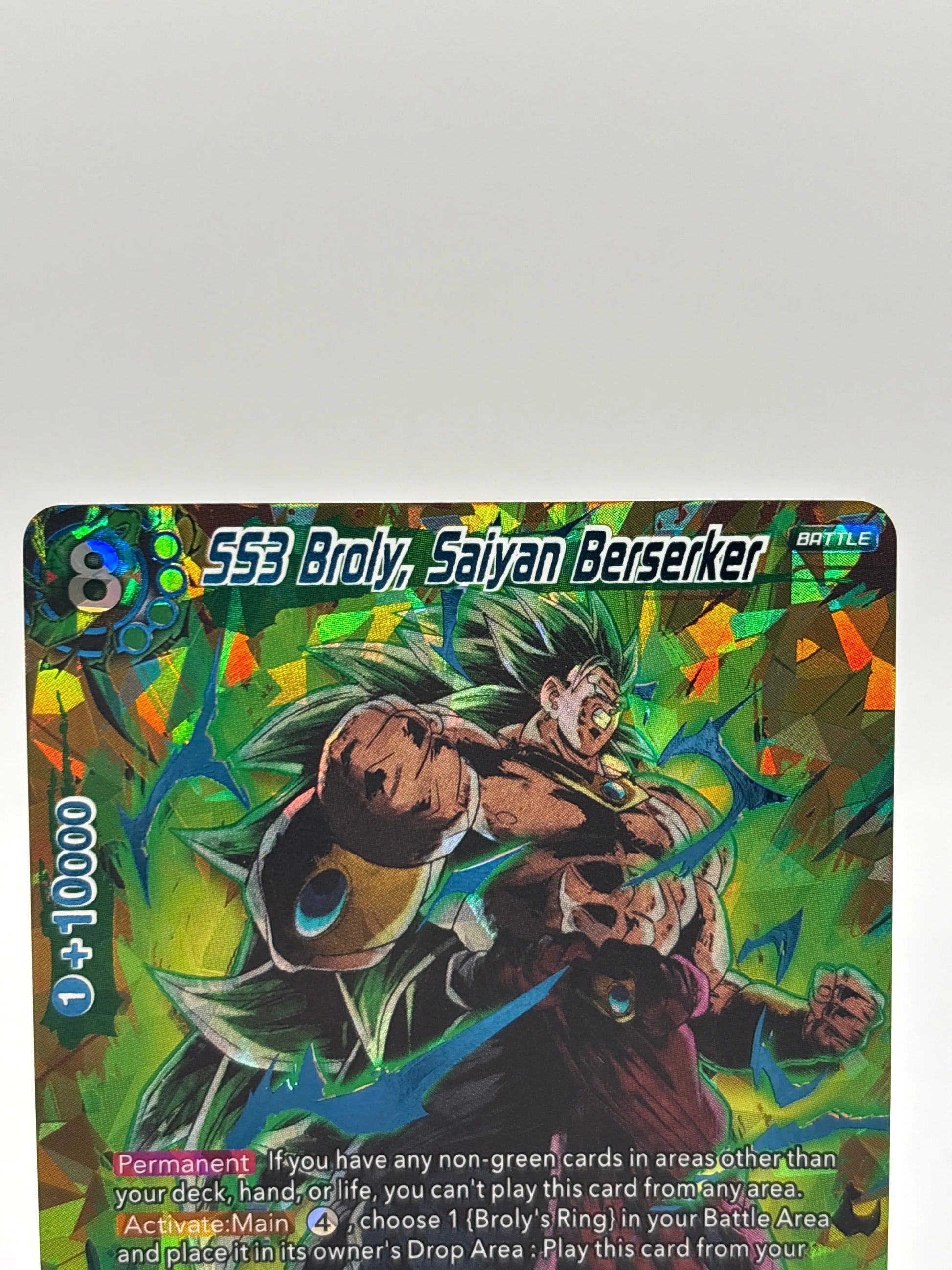 Dragon Ball Super Card Game - SS3 Broly, Saiyan Berserker BT7-127 ISR (2) FRENLY BRICKS - Open 7 Days