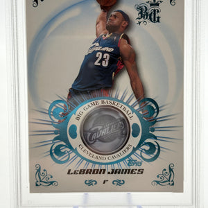 2006 Topps Big Game Lebron James Blue /59 #34 PSA 9 FRENLY BRICKS - Open 7 Days