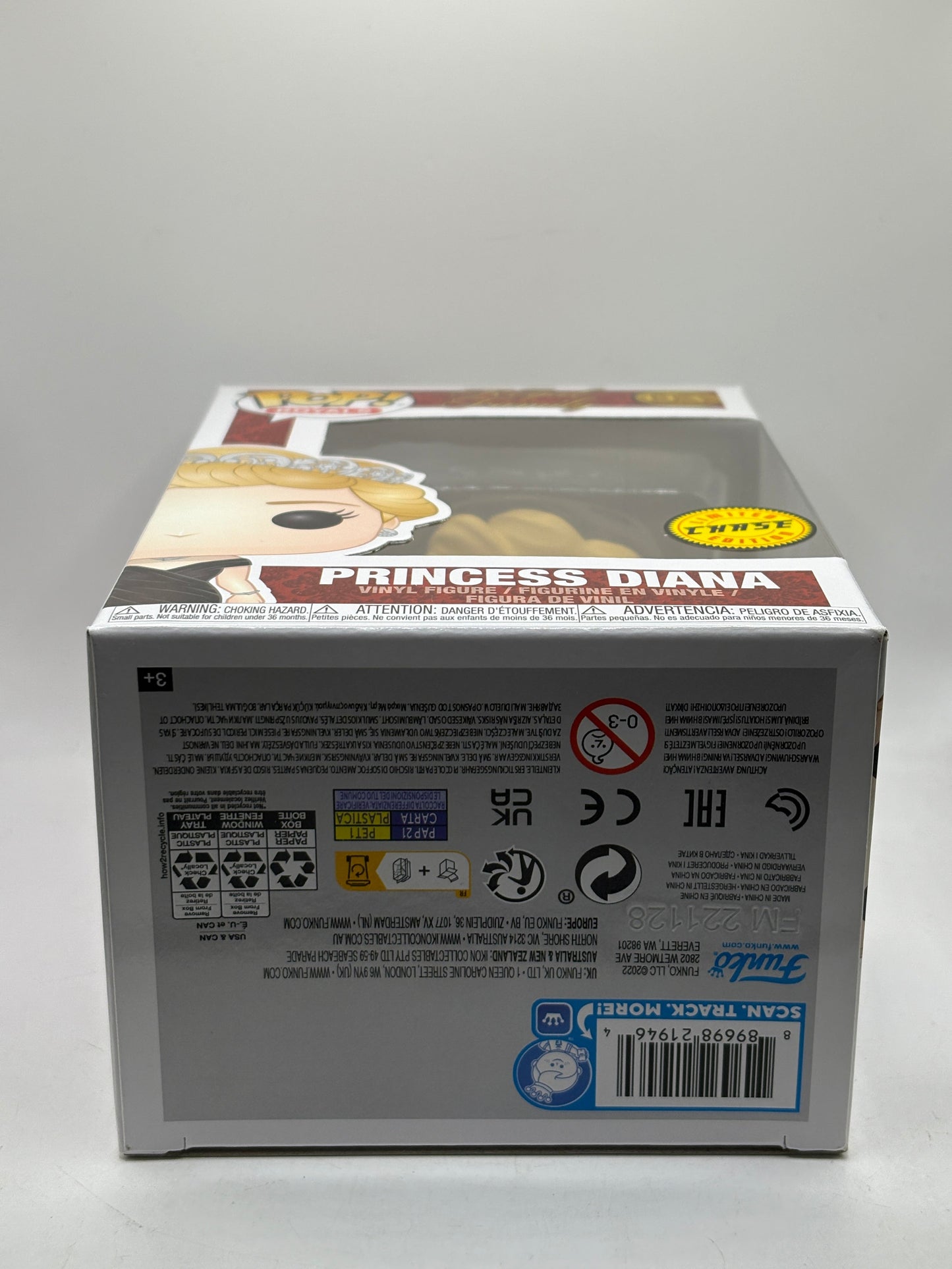 Funko POP! Royals The Royal Family #03 Princess Diana Limited Chase Edition FRENLY BRICKS - Open 7 Days