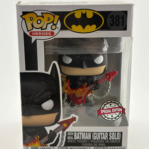 Funko POP! Heroes Batman #381 Death Metal Batman (Guitar Solo) Special Edition FRENLY BRICKS - Open 7 Days