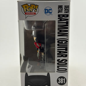 Funko POP! Heroes Batman #381 Death Metal Batman (Guitar Solo) Special Edition FRENLY BRICKS - Open 7 Days