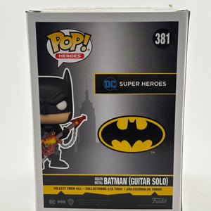 Funko POP! Heroes Batman #381 Death Metal Batman (Guitar Solo) Special Edition FRENLY BRICKS - Open 7 Days