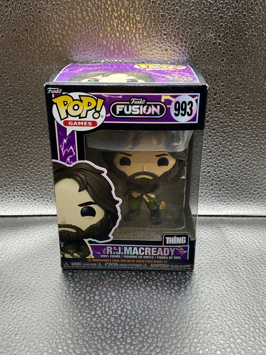 Funko POP! Games Fusion #993 R.J.Macready FRENLY BRICKS - Open 7 Days