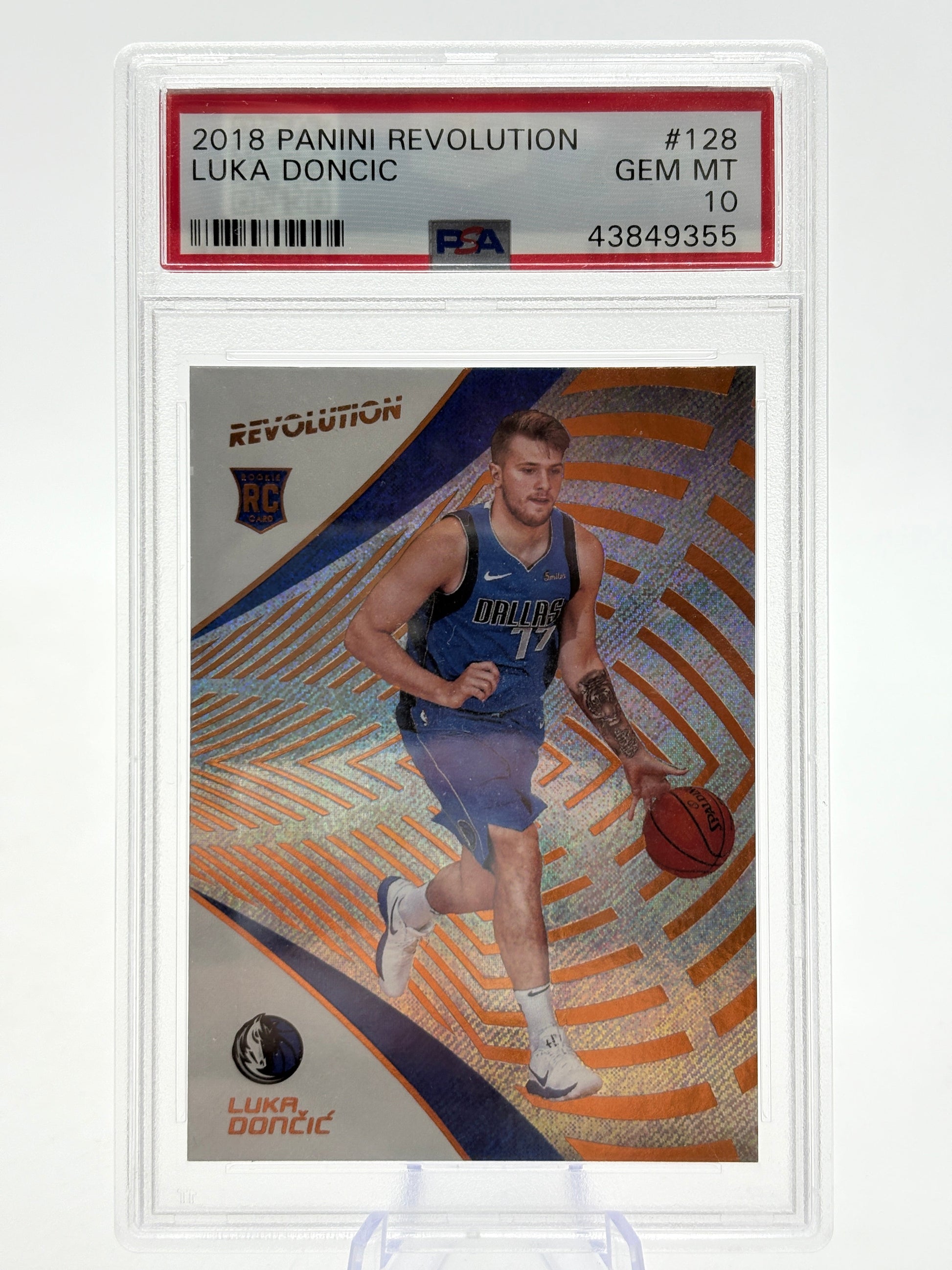 2018-19 Panini Revolution Basketball #128 Luka Doncic PSA 10 Gem Mint FRENLY BRICKS - Open 7 Days