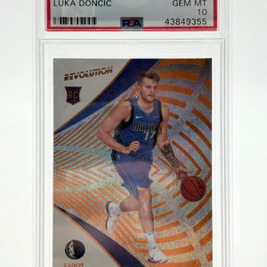 2018-19 Panini Revolution Basketball #128 Luka Doncic PSA 10 Gem Mint FRENLY BRICKS - Open 7 Days