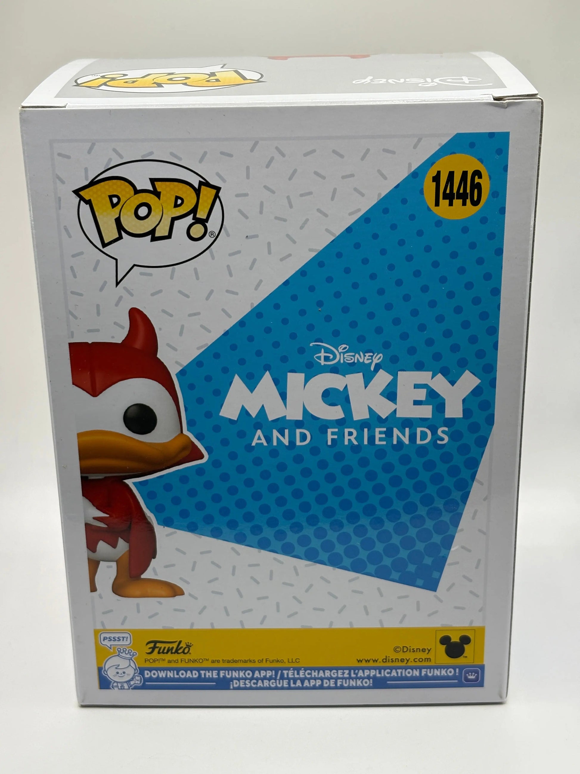 Funko POP! Mickey and Friends #1446 Devil Donald with Pumpkin Blacklight Chase FRENLY BRICKS - Open 7 Days