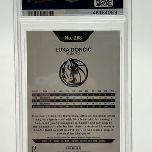 2018-19 Hoops #268 Luka Doncic Dallas Mavericks Rookie PSA 10 FRENLY BRICKS - Open 7 Days