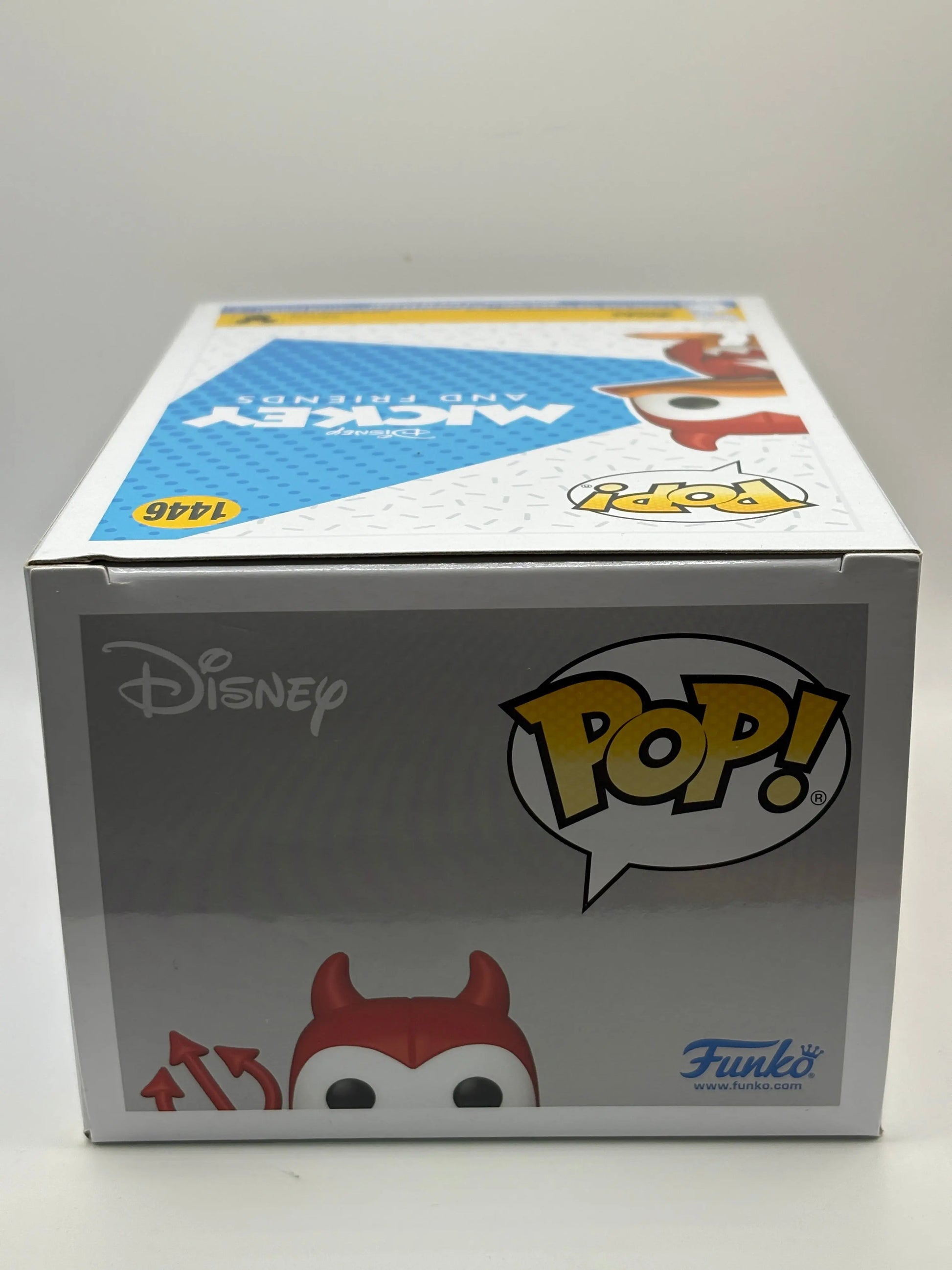 Funko POP! Mickey and Friends #1446 Devil Donald with Pumpkin Blacklight Chase FRENLY BRICKS - Open 7 Days