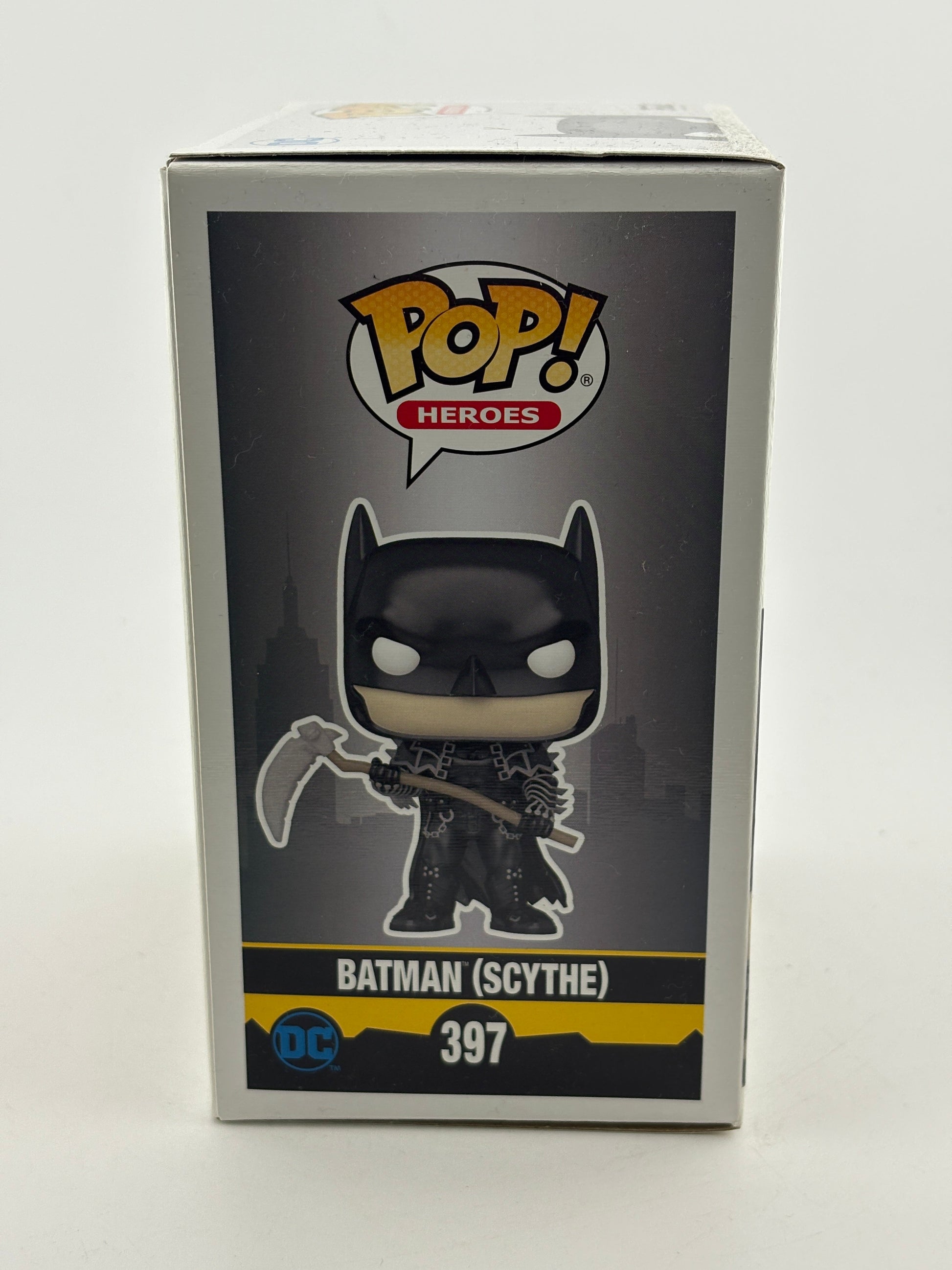 Funko POP! Heroes Batman #397 Batman (Scythe) 2021 Summer Con FRENLY BRICKS - Open 7 Days