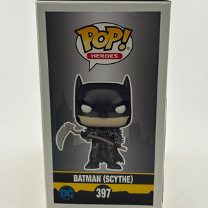 Funko POP! Heroes Batman #397 Batman (Scythe) 2021 Summer Con FRENLY BRICKS - Open 7 Days