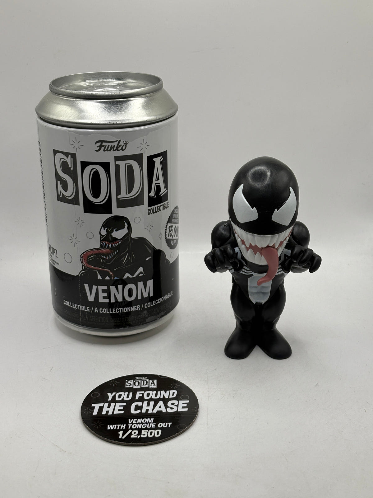 Funko Soda! Marvel Venom Limited Edition Chase /2500 image 1
