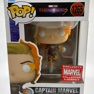 Funko POP! The Marvels #1265 Captain Marvel Collector Corps Exclusive FRENLY BRICKS - Open 7 Days