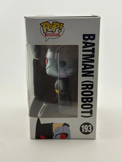 Funko POP! Heroes Batman Animated Series #193 Batman (Robot) Limited Chase FRENLY BRICKS - Open 7 Days