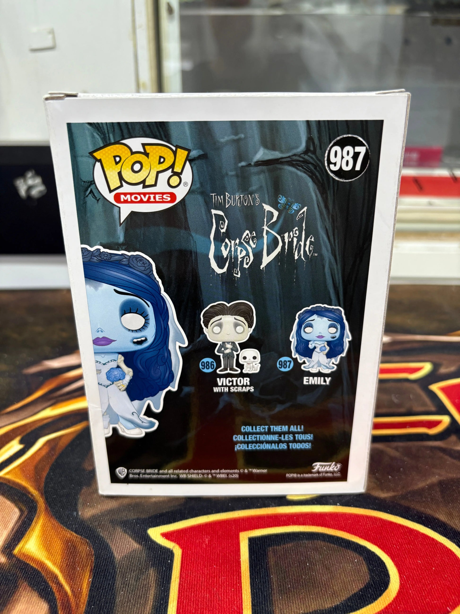 Funko Pop Vinyl Corps Bride Emily 987 FRENLY BRICKS - Open 7 Days