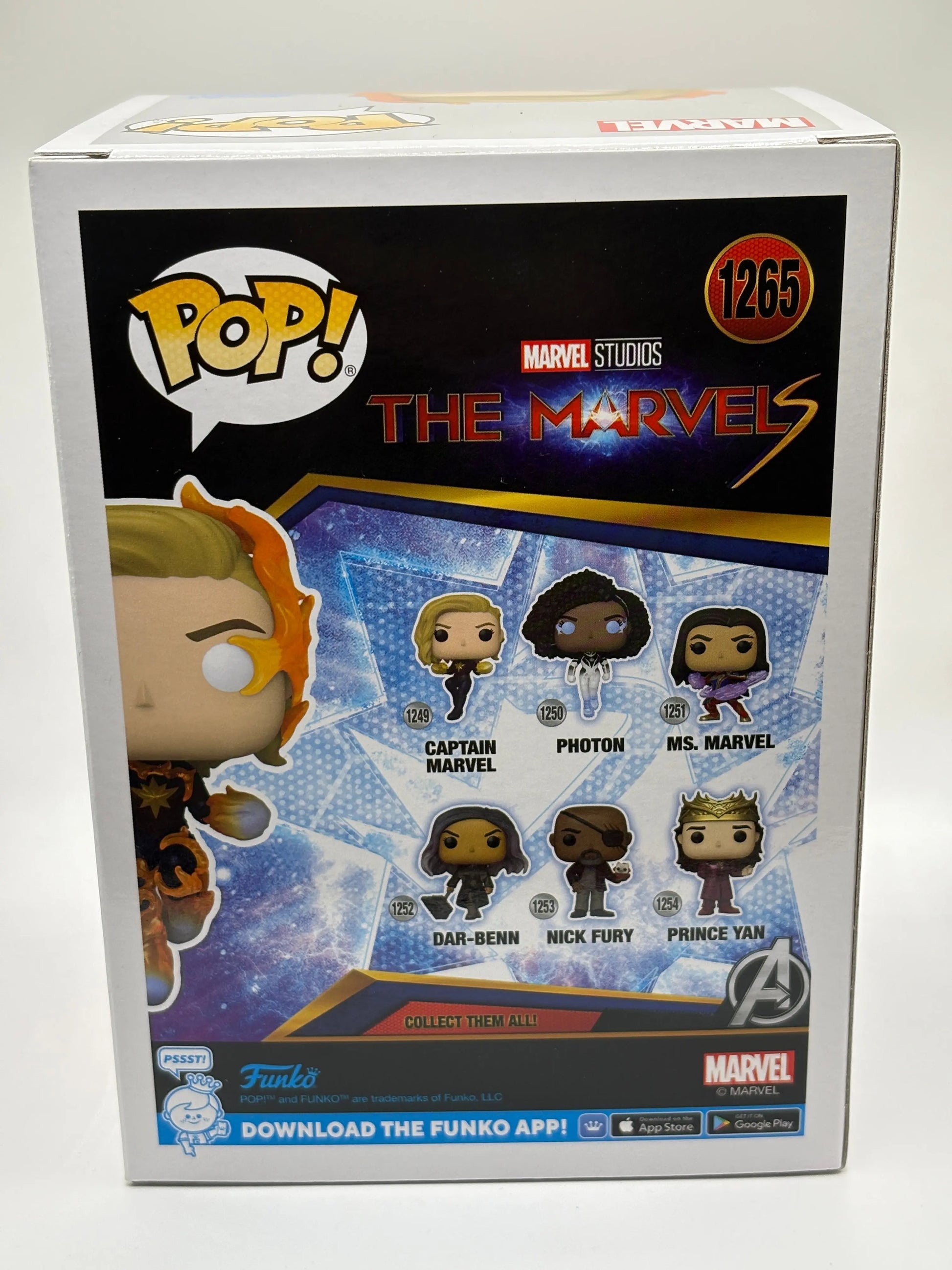 Funko POP! The Marvels #1265 Captain Marvel Collector Corps Exclusive FRENLY BRICKS - Open 7 Days