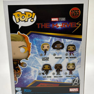 Funko POP! The Marvels #1265 Captain Marvel Collector Corps Exclusive FRENLY BRICKS - Open 7 Days