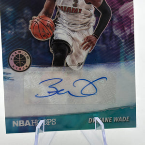 2019-20 Panini Hoops Premium Stock Basketball #HI-DWY Dwyane Wade Auto FRENLY BRICKS - Open 7 Days