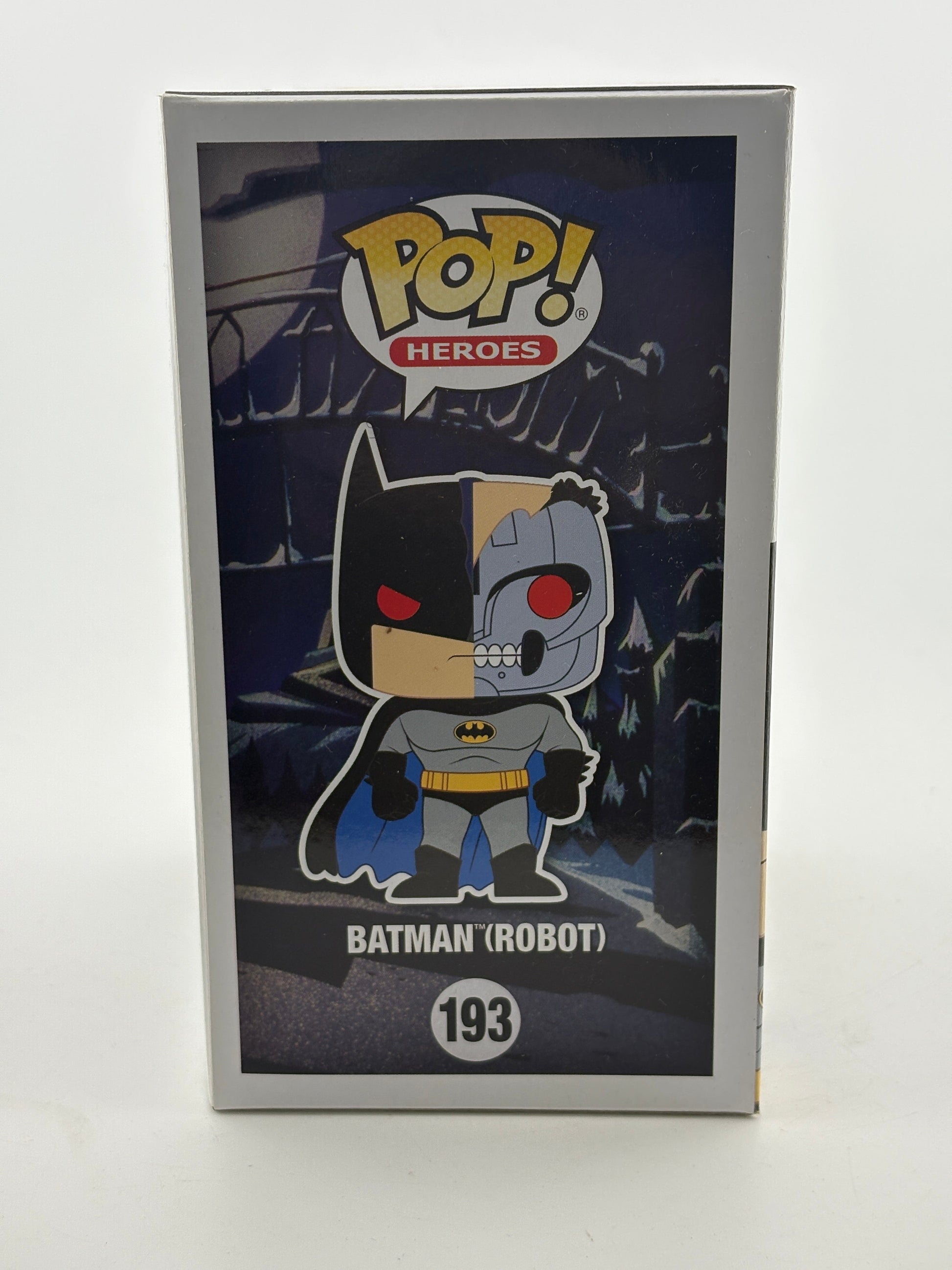 Funko POP! Heroes Batman Animated Series #193 Batman (Robot) Limited Chase FRENLY BRICKS - Open 7 Days