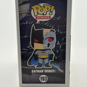 Funko POP! Heroes Batman Animated Series #193 Batman (Robot) Limited Chase FRENLY BRICKS - Open 7 Days