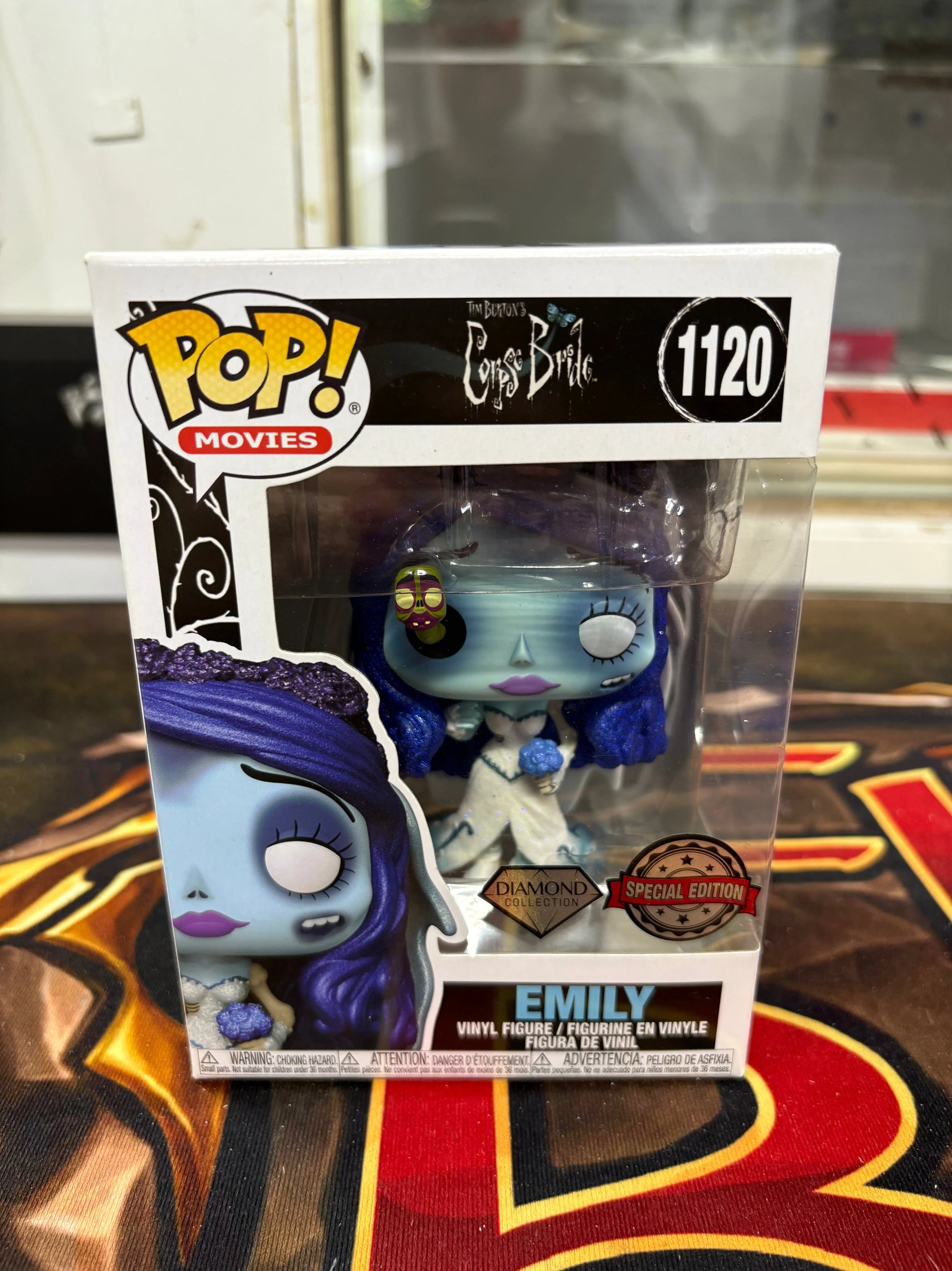 Funko Pop Movies Corpse Bride Emily Diamond Collection 1120 FRENLY BRICKS - Open 7 Days